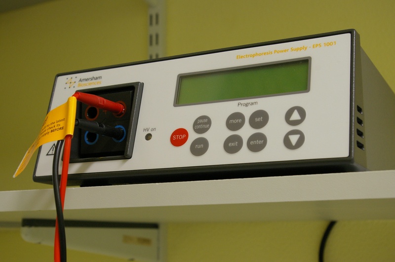 gelelektrophorese gerät