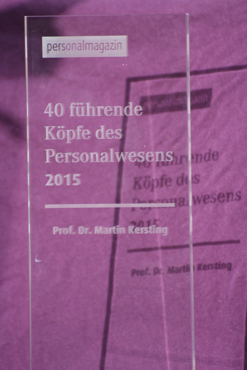 40 führende Köpfe des Personalwesens 2015