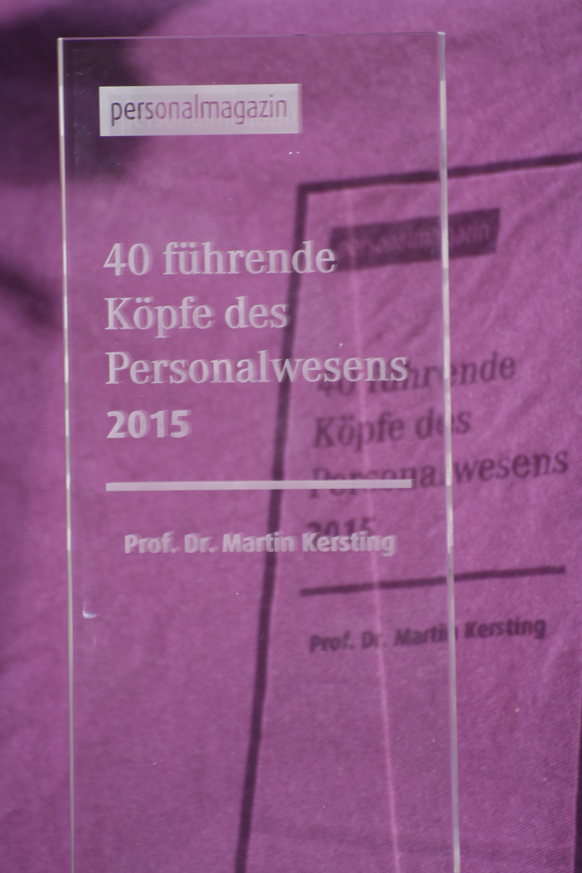 40 führende Köpfe des Personalwesens 2015
