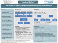 "Maximal Digital" Der Einfluss von Digitality Concerns auf die Abbruchintention von Studierenden