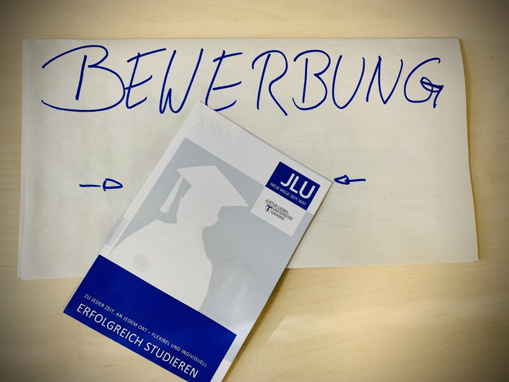 Bewerbung an der JLU