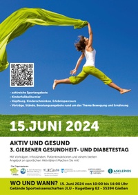 3. Gießener Sport- und Diabetestag (Juni 2024)