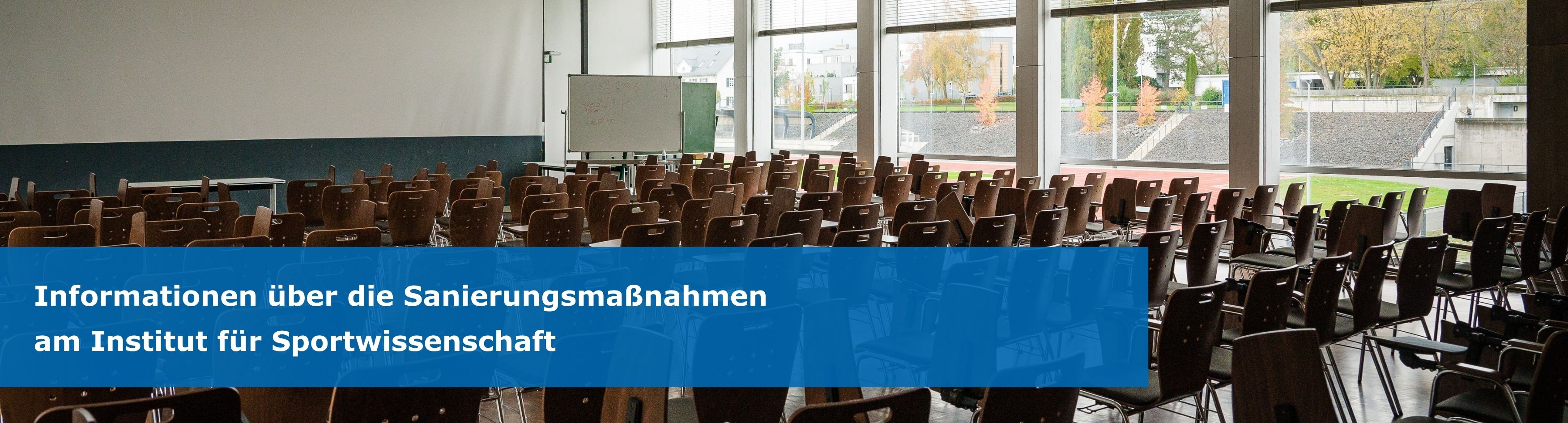 Informationen über die Sanierungsmaßnahmen