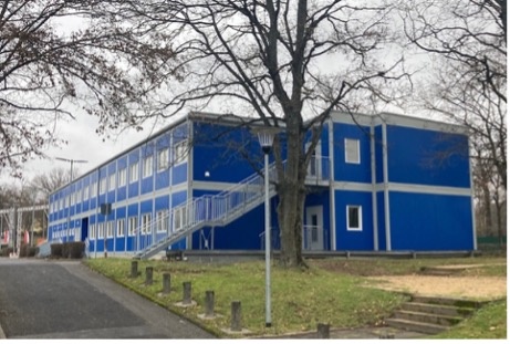 Container-Institutsgebäude