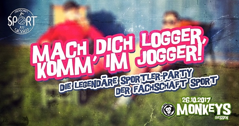 26.10.2017 Mach dich locker komm im Jogger Monkeys