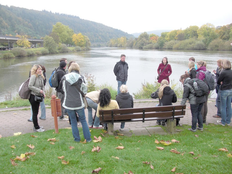 Mündung der Tauber in den Main