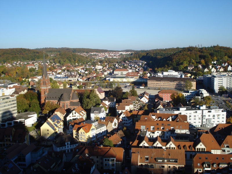 Blick auf Heidenheim