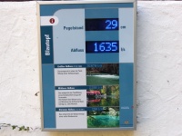 Pegelanzeige