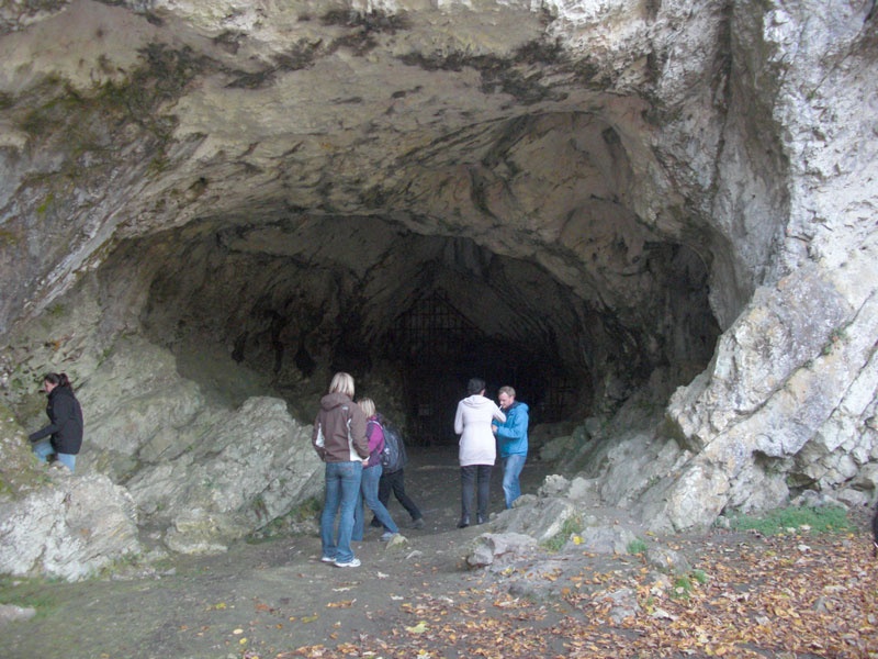 Eingang zum Hohlenstein-Stadel