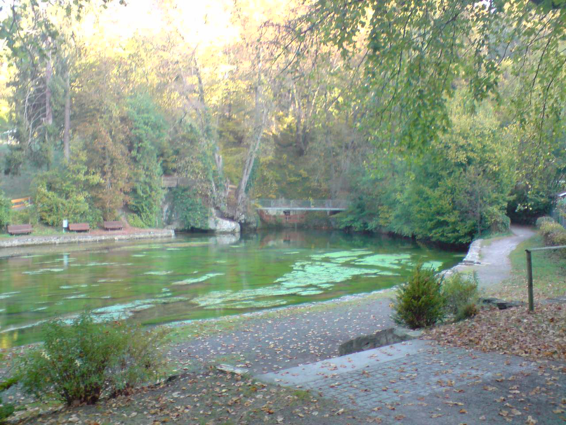 Aachquelle (Aachtopf) in Aach/Hegau