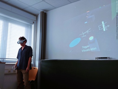 Lecture Participant's VR Gamification Supported by qnpi-Group Giessen