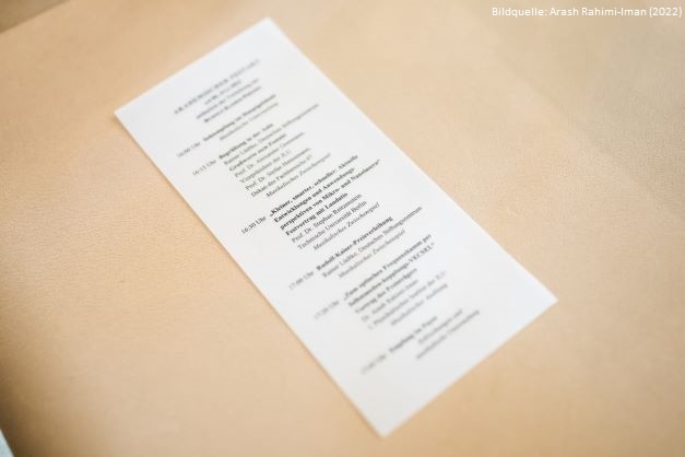 Veranstaltungsprogramm Preisverleihung