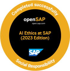 Badge:AIEthicsOpenSAP2023