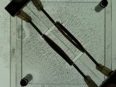 Feldlinienbilder (Stromdurchflossene Leiter) 07