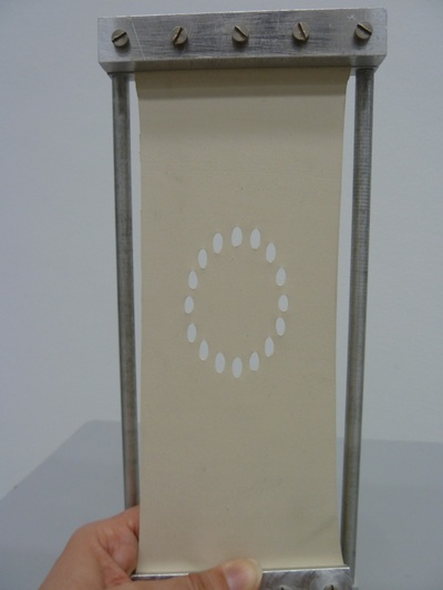 Querkontraktion (Gummiband) 02