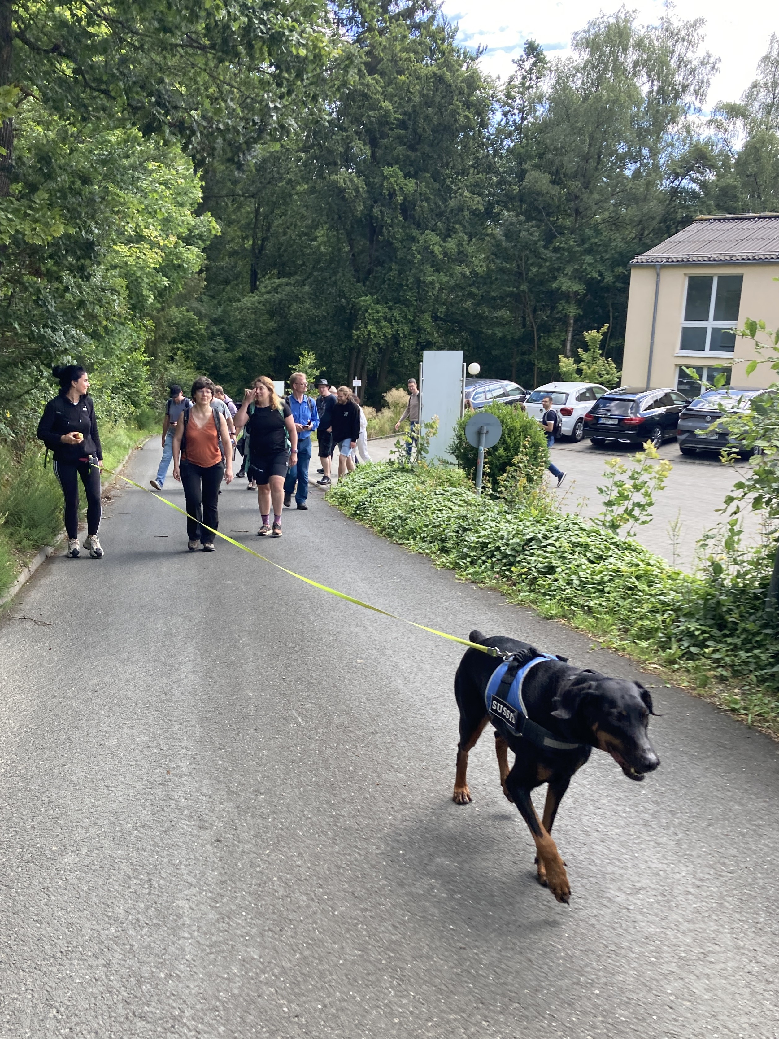 Sussie leading the way.JPG