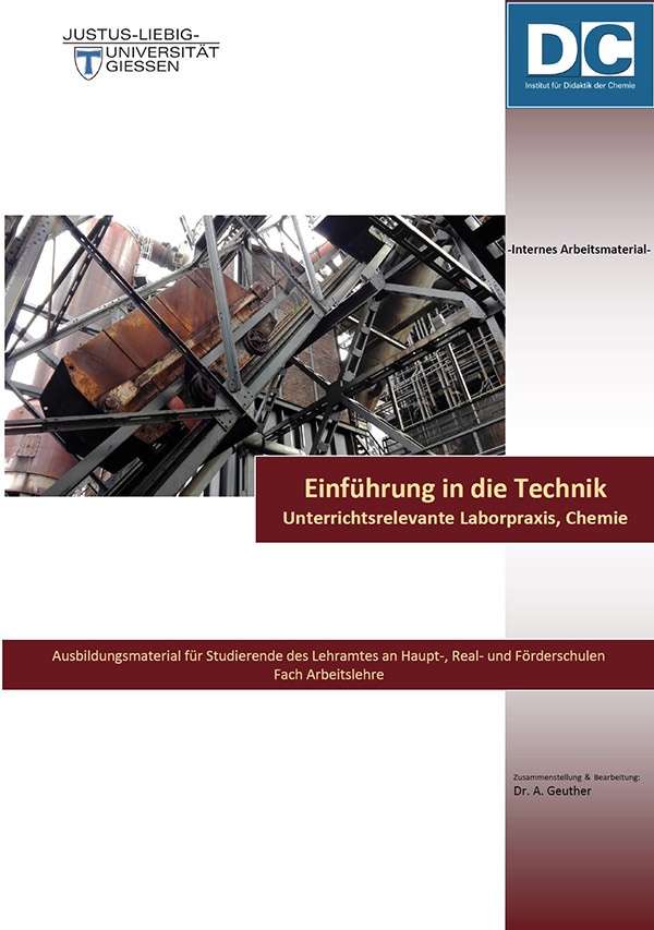Arbeitslehre Sktipt Deckblatt