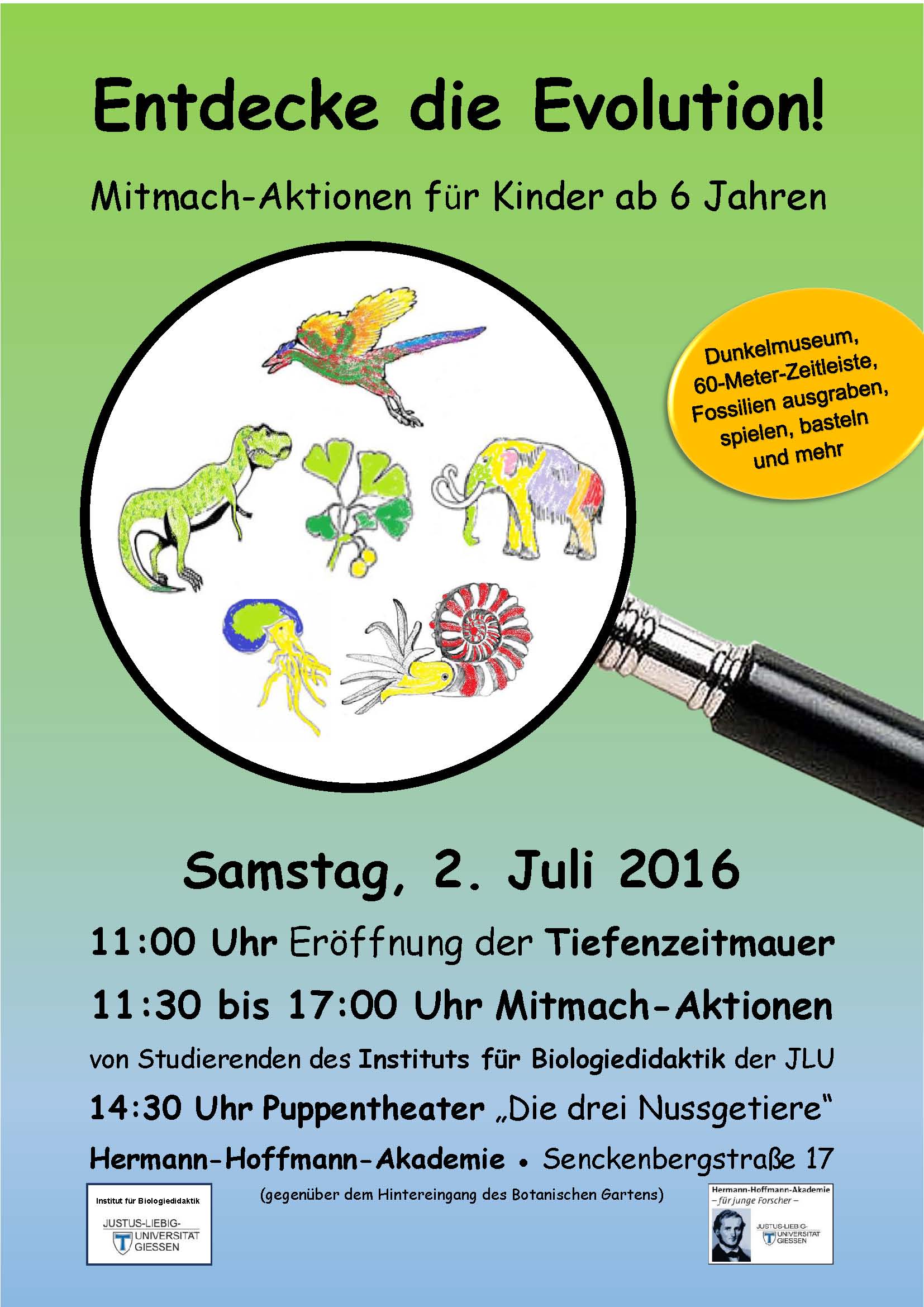 Entdecke die Evolution