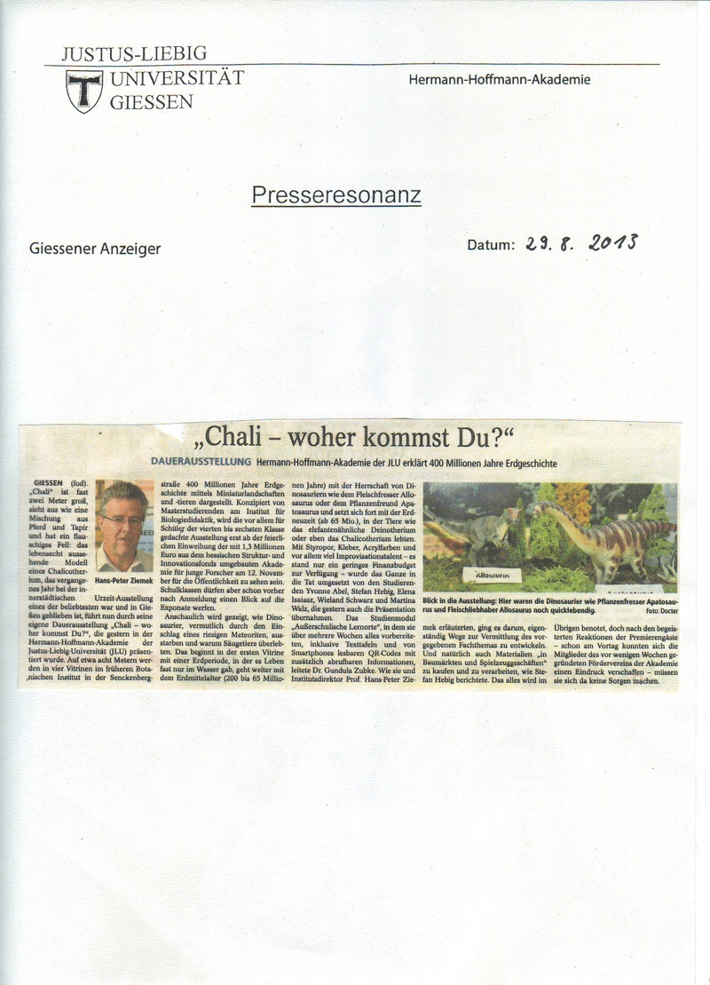 29.08.13 "Chali - woher kommst Du?