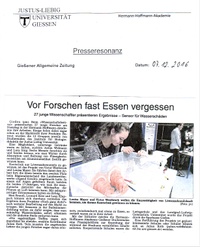 Junge Forscher 2015