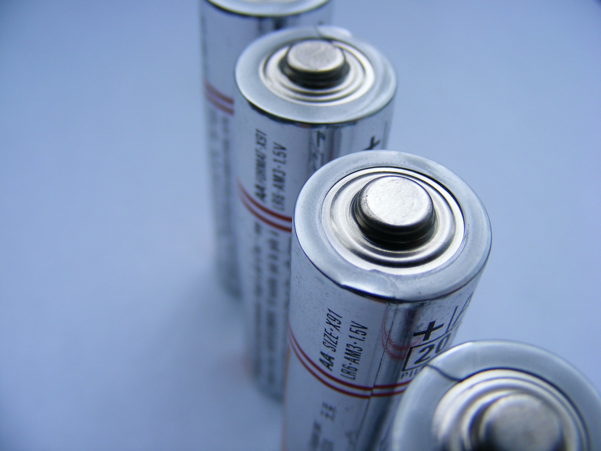 Batterien-StockFoto