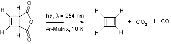 Matrixisolation Vorläufermolekül Formel