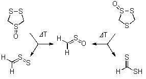 Thermal Reactions of Regioisomeric