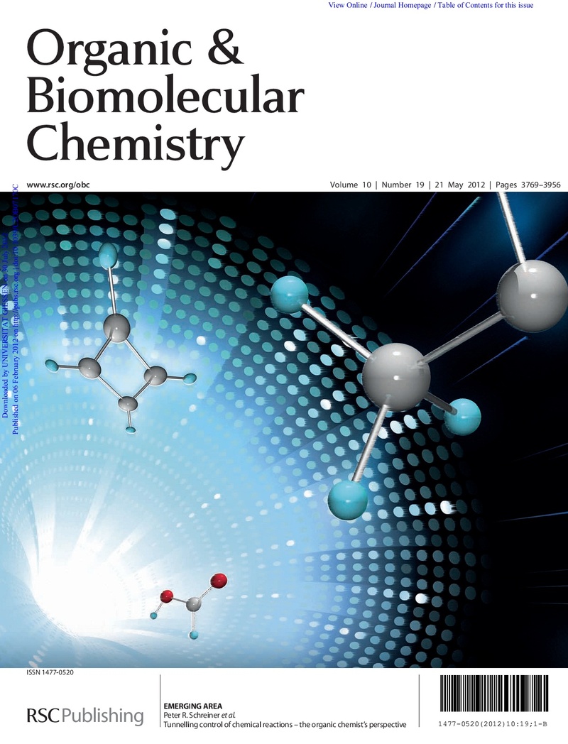 Tunnelling control of chemical reactions