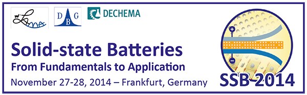 Solid State Batteries – From Fundamentals to Applications