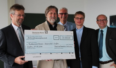 Scheckübergabe FCI Scheckübergabe FCI