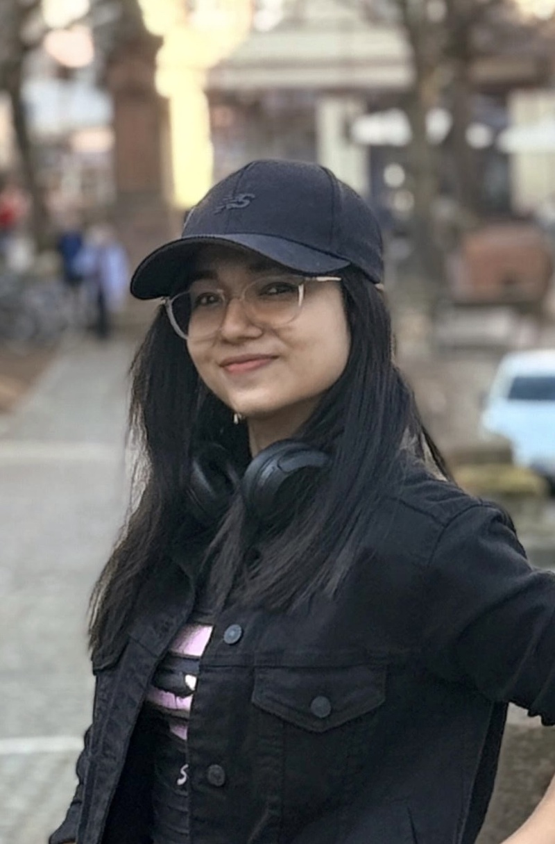 Studentin Aishwarya Joy