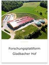 Zu sehen ist die neue Stallanlage am Gladbacher Hof - Die Forschungsplattform Gladbacher Hof.