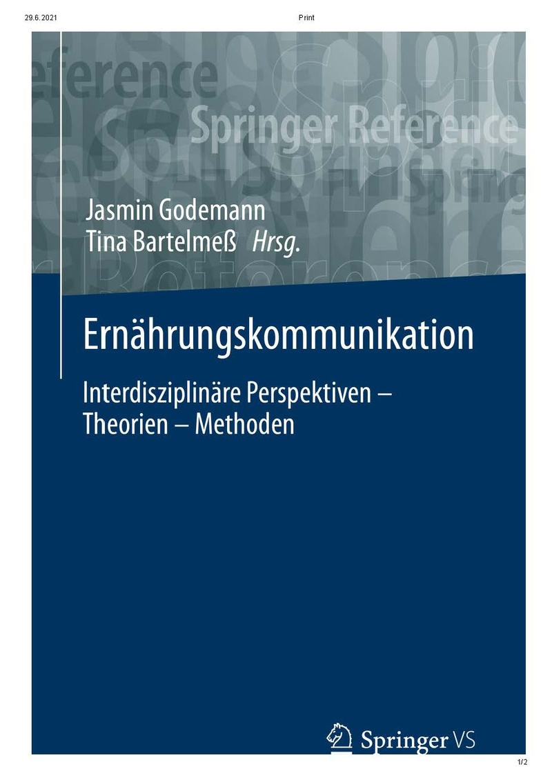 Titelbild Ernährungskommunikation Buch