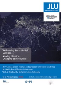 Poster Konferenz Rethinking Europe