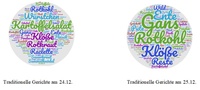 WordCloud Gerichte