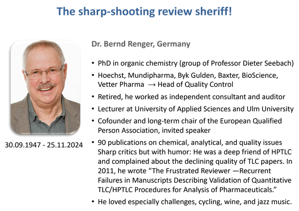 Dr. Bernd Renger