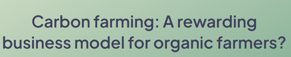 Carbon farming
