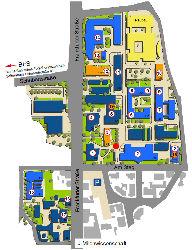 Interaktive Campuskarte