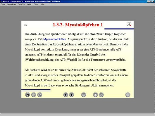 Screenshot Physio Textebene