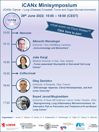 Poster 4th iCANx Minisymposium