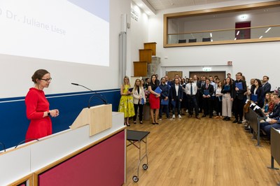 Verpflichtung auf das Genfer Gelöbnis, PD Dr. Juliane Liese