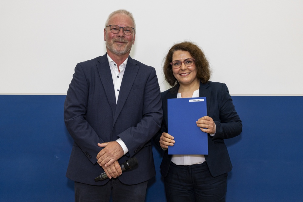 Überreichung der Ph.D.-Urkunden
