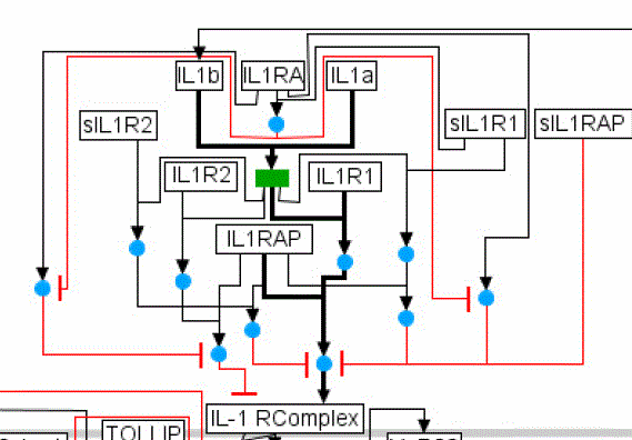 Logical IL-1 MAP screenshot