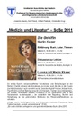 Medizin und Literatur - SoSe 2011