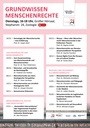 Plakat Ringvorlesung Menschenrechte WiSe 2018_19