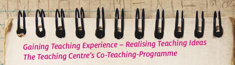 Gaining Teaching Experience - Realising Teaching Ideas The Teaching Centre's Co-Teaching-Programme