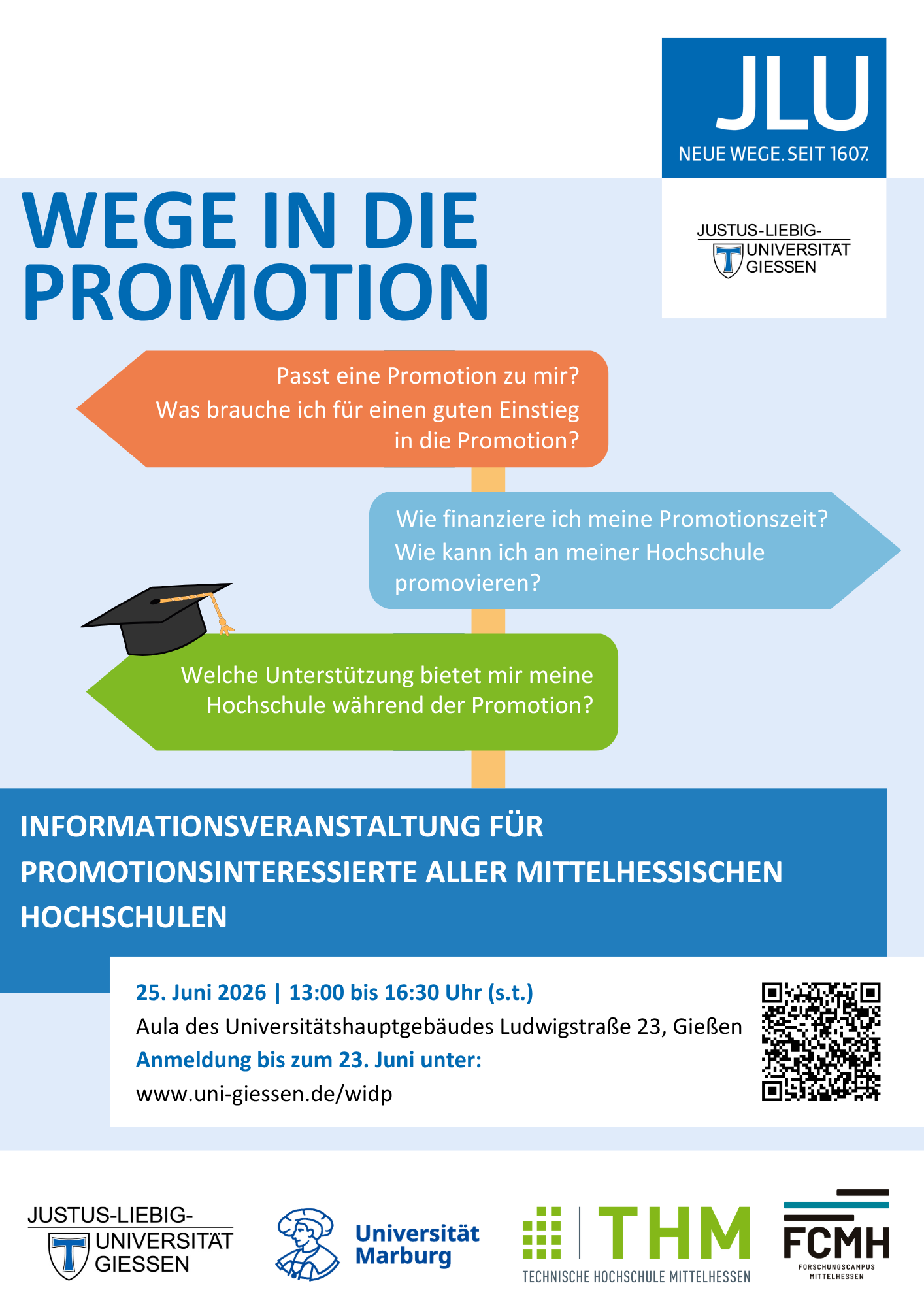 Wege in die Promotion 2026