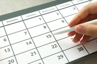 Kalender Stock Foto