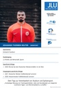 Steckbrief Johannes Thorben Reuter