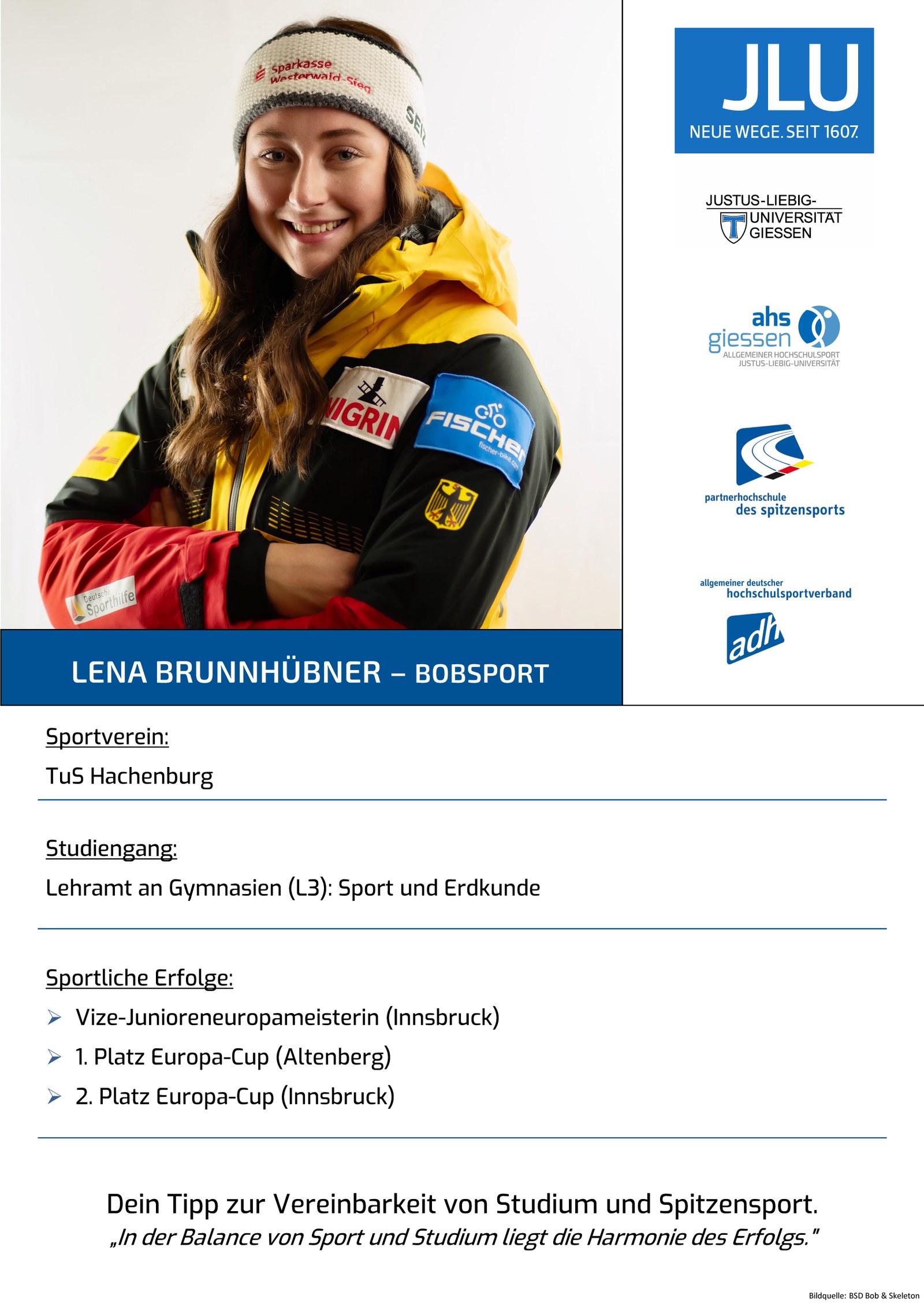 Steckbrief Lena Brunnhübner 2024
